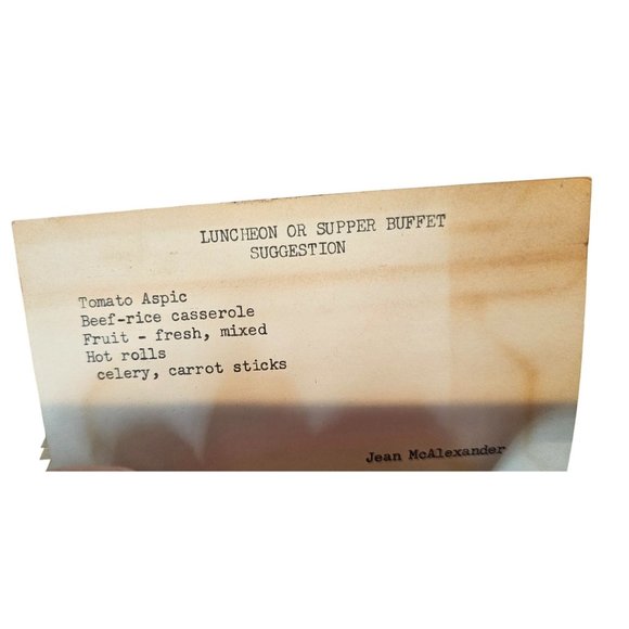 J Chein USA Recipe Box Tin Metal Vtg Cooking Recipes Mod Retro Flowers Floral - Picture 8 of 13